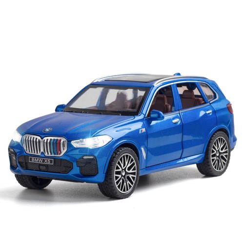 1:32 Scale Diecast BMW X5 SUV Model Vehicle Car Toy Collectible Sound&Light Gift - Picture 13 of 14