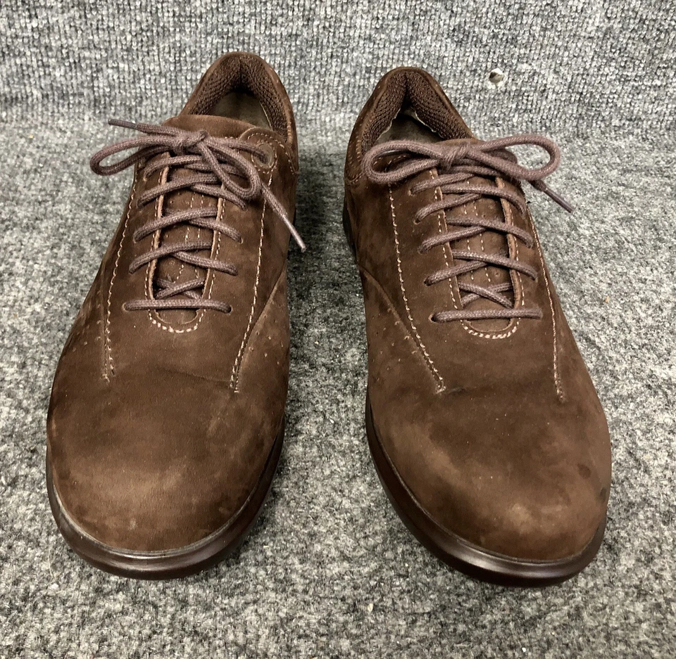 New Balance Aravon Brown Suede Comfort Walking Shoes WEF07BR Womens 9B In EUC - Image 3 of 4