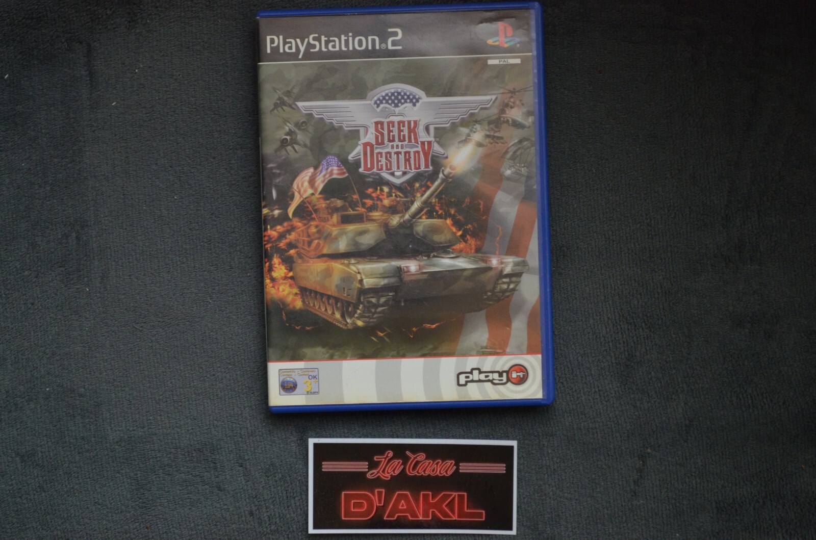 Seek and Destroy sans notice sur Playstation 2 - PS2 FR