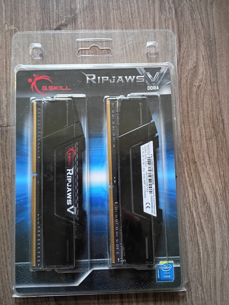 (未使用･未開封品)　G。Skill 16 GB (2 x 8 GB) Ripjaws Vシリーズddr4 pc4 ? 25600 3200 MHz df5ndr3 Amazon | [G.Skill] [16GB (2 x 8GB) Ripjaws V Series DDR4 PC4