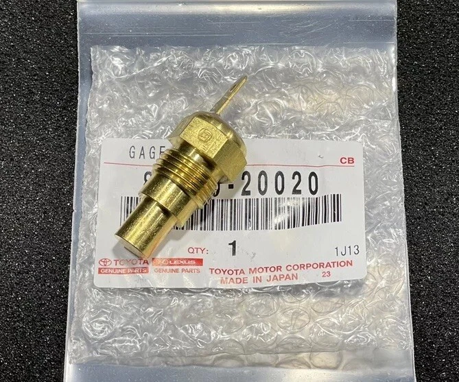 85-89 TOYOTA MR2 SENSOR TRANSMISOR MEDIDOR DE TEMPERATURA DEL AGUA OEM NUEVO Foto 2 de 4