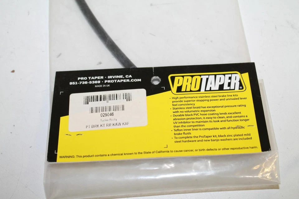 MANGUERA LÍNEA FRENO TRASERO NUEVO PROTAPER 029046 06-08 KX450F Foto 4 de 4