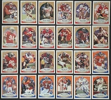 1990 Fleer - Football Cards - #1-196 - Complete Your Set - You U Pick