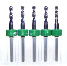 (5) 3/32"  (.0938") Carbide Drill - PCB Type Kyocera Tycom 100.0938.400