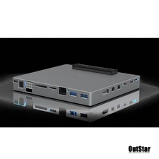 CX GPU Dock Portable Graphics Card Expansion Dock Double Thunderbolt 100W+15W