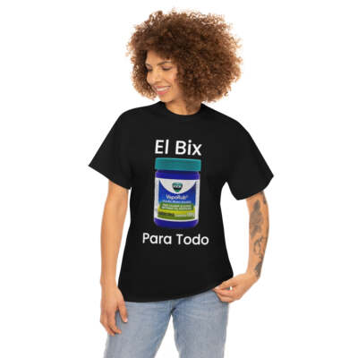Shirt Quality 100% Cotton T-shirt Vicks VapoRub - El Bix - Para