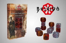 Bushido Silvermoon Syndicate Dice NIB-clearance-