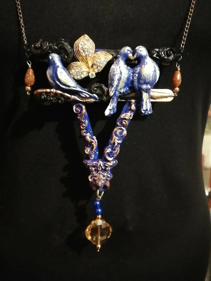 luxury jewelry talisman necklace vintage style pendant womens jewelery charms 1 - Image 2 of 4