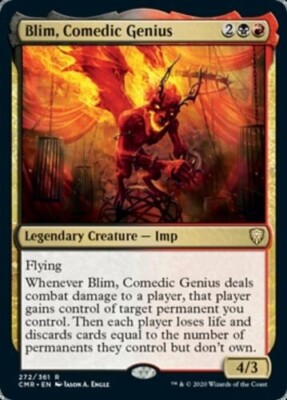 MTG Blim, Comedic Genius FOIL - CMR Commander Legends NM