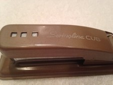 Vintage 1960's Stapler, Swingline Cub, metal 5" long. Made in USA, office home