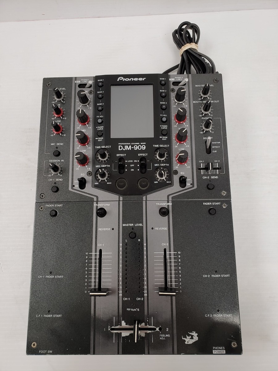 Pioneer DJM-909 DJミキサー【ジャンク品】 Pioneer DJミキサー DJM-909 ジャンク品
