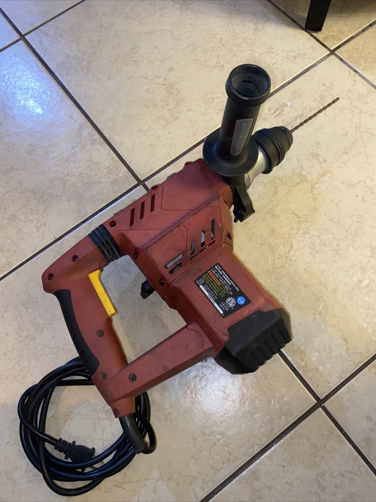 Chicago Electric 11/8 in. 10 Amp Heavy Duty SDS Variable Speed Rotary