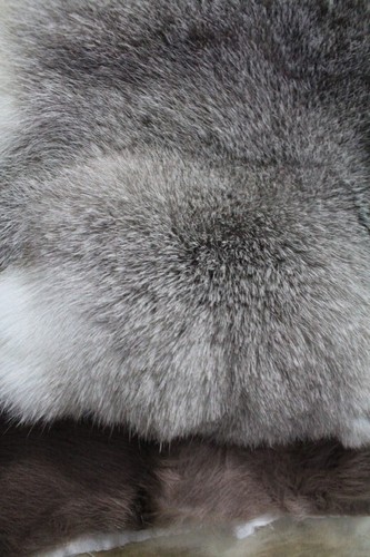 Random Color 6 Pieces Real Rabbit Fur Pelts Leather Hide for DIY Crafting Decor - Picture 17 of 18
