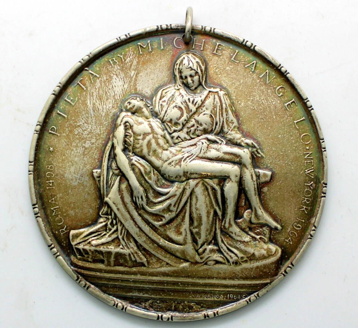 Pieta Medal In Numismatic Medals for sale | eBay