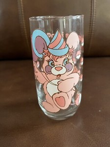 Popples Party Popple Any Time Is Party Time! Glass 1986