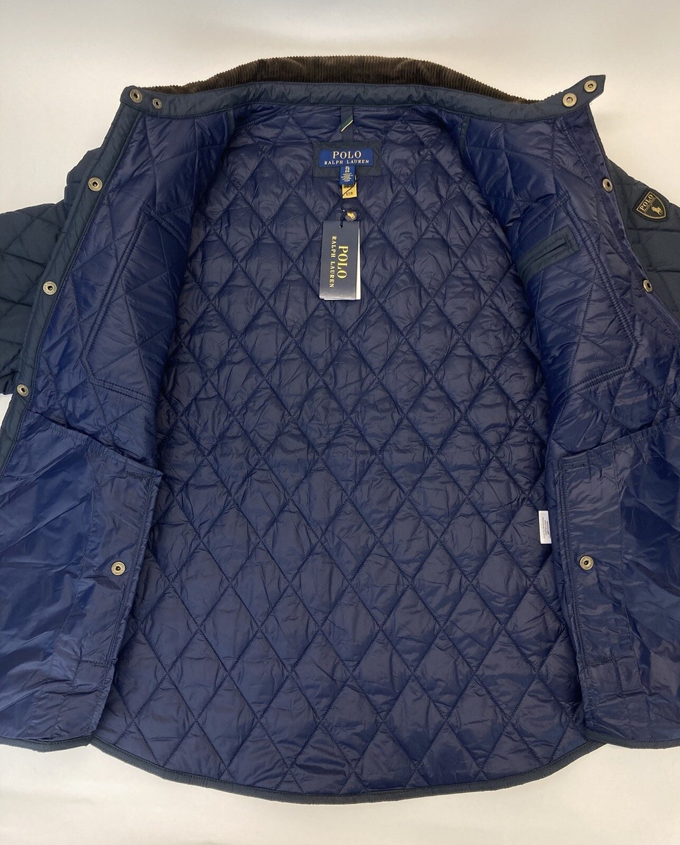 Y*様 スペシャル ポロラルフローレン BRENTFORD ネイビー#️⃣CAL Polo Ralph Lauren Men's Brentford Insulated Quilted Shirt