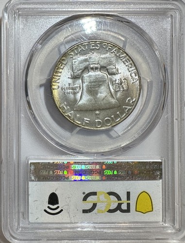 1952 S Franklin Half Dollar PCGS MS65 - Picture 2 of 6