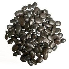 1kg Decorative Natural BLACK PEBBLES Stones Chippings Gravel HOME GARDEN Rocks S