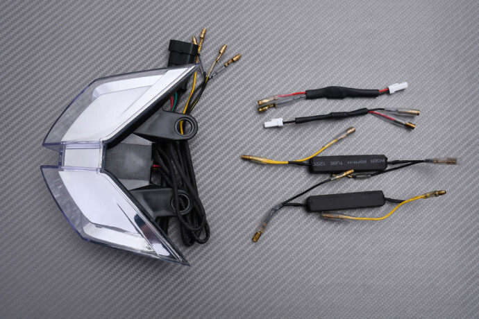 Clignotants feu arrière LED Clear sans modification pour MV Agusta 1090RR