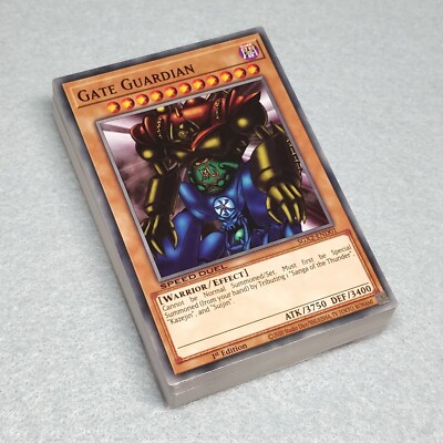 遊戯王 - libra Yugioh GX Paradox Brothers 52 Card Deck Gate Guardian