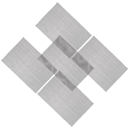 5Pcs Bonsai Grid Drainage Mesh Mat Rectangular Flower Pot Bottom Mesh Pad
