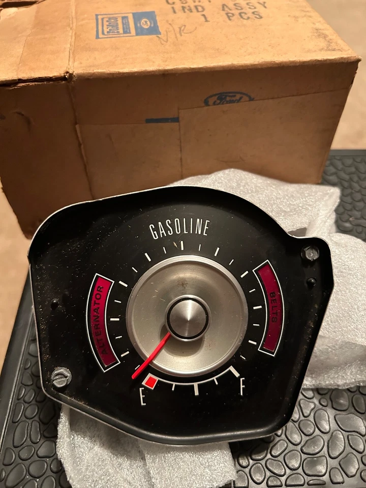 Nuevo de Lote Original Ford 1969 1970 Mercury Cougar Tablero Medidor de Combustible Gas C9Wy-9280-A STD Foto 3 de 3