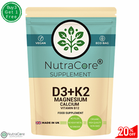 Vitamin D3 10000Iu K2 B12 10000Mcg (Calcium Magnesium) Capsule-Vitamin D3