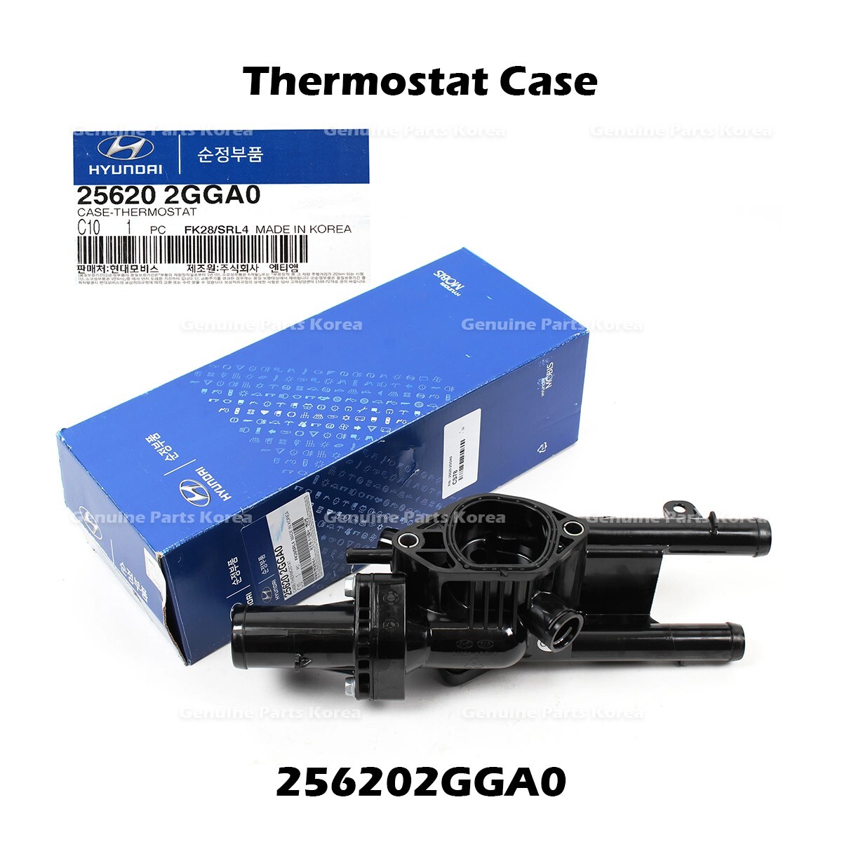 Hyundai Santa FE 2016-2018 Engine Coolant Thermostat Case 2.4l OEM 