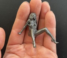 New Solid Brass Hot Girl Statue Art Beauty Model Decor Artworks Pendants