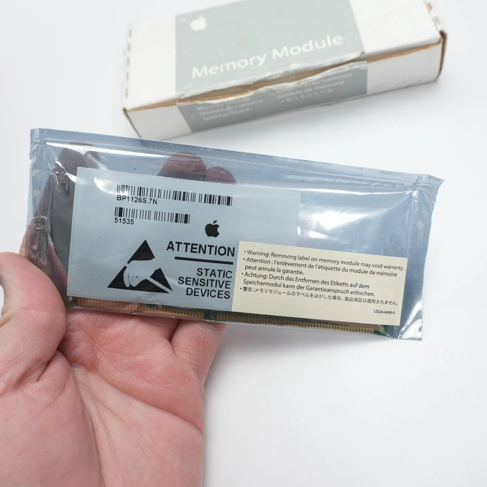 NEW iMac G5 M9656G/A Apple 512MB DDR PC-3200 400Mhz Memory Collectible - Image 2 of 3