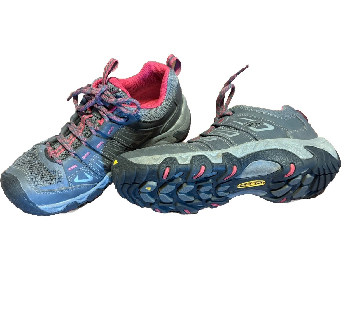 Scarpe da trekking donna Keen Oakridge basse grigio rosa taglia 6 5 LEGGI DESCRIZIONE!