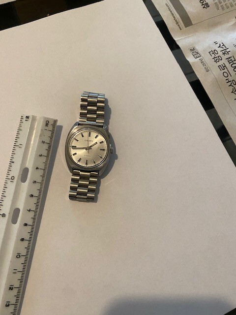 VINTAGE CITIZEN WATCH 63-0551 MANUAL 21 JEWELS MENS YEAR 1970 RUN
