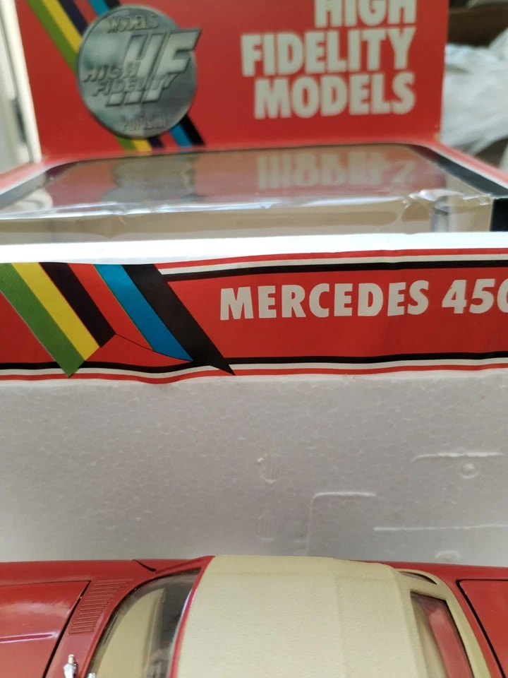 mercedes 450sl poljstil sc 1:25 serie hight fidelity models in ottime condizioni - Immagine 4 di 4