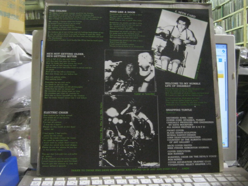 SNFU / If You Swear, You'll Catch No Fish 1986 BetterYouthOrganizationBYO 017 RA — 第 2/4 张图片