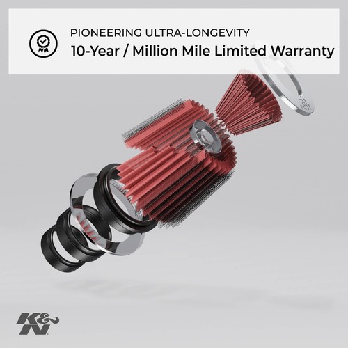 K&N Engine Air Filter: High Performance, Premium, Powersport Air Filter: Fits 19 - Bild 4 von 10