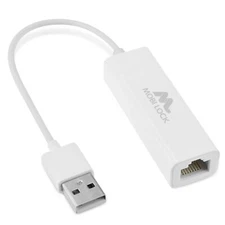 USB Ethernet LAN Network Adapter for Laptops Windows 7-11 Vista Mac OS X macOS
