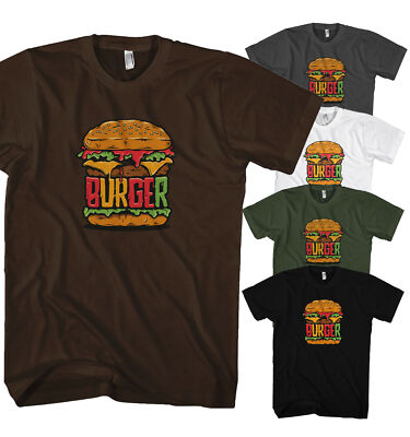 Herren T-Shirt Der Hamburger Lecker Foodporn ... Burger das mag ich 