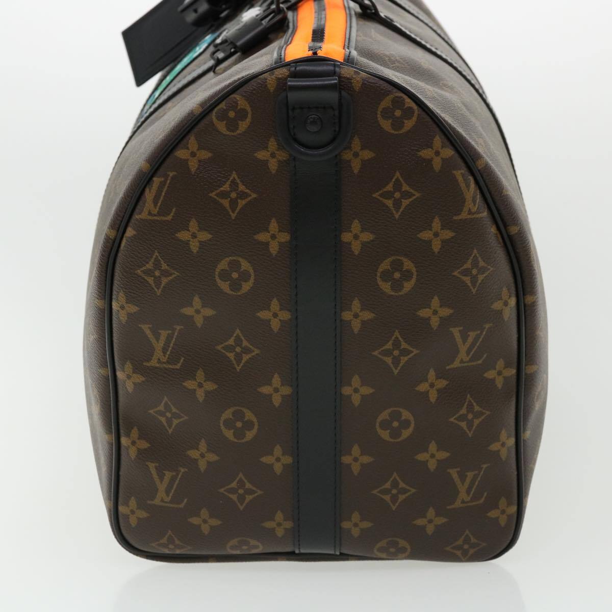 LOUIS VUITTON Cartoon Virgil Keepall Bandouliere50 Boston Bag 