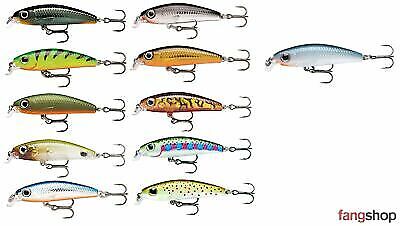 Rapala Ultra Light Minnow 4cm 6cm Wobbler Barsch Slow Sinking