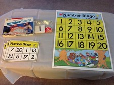 Classroom Number Bingo Game