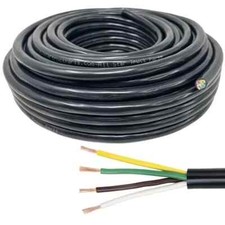 Heavy Duty 14 Gauge 4 Way CCA Conductor Wire RV Trailer Cable Cord Insulated ...