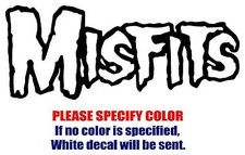 Misfits band Rock Music Graphic Die Cut decal sticker Car Truck Boat Window 22"