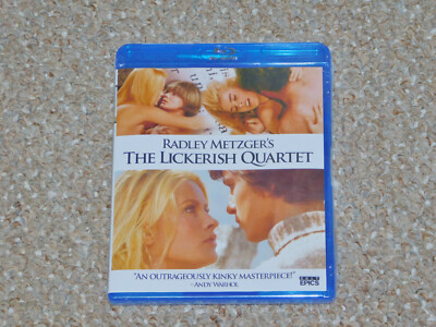 The Lickerish Quartet Blu-ray 2011 Brand New Cult Epics Radley Metzger