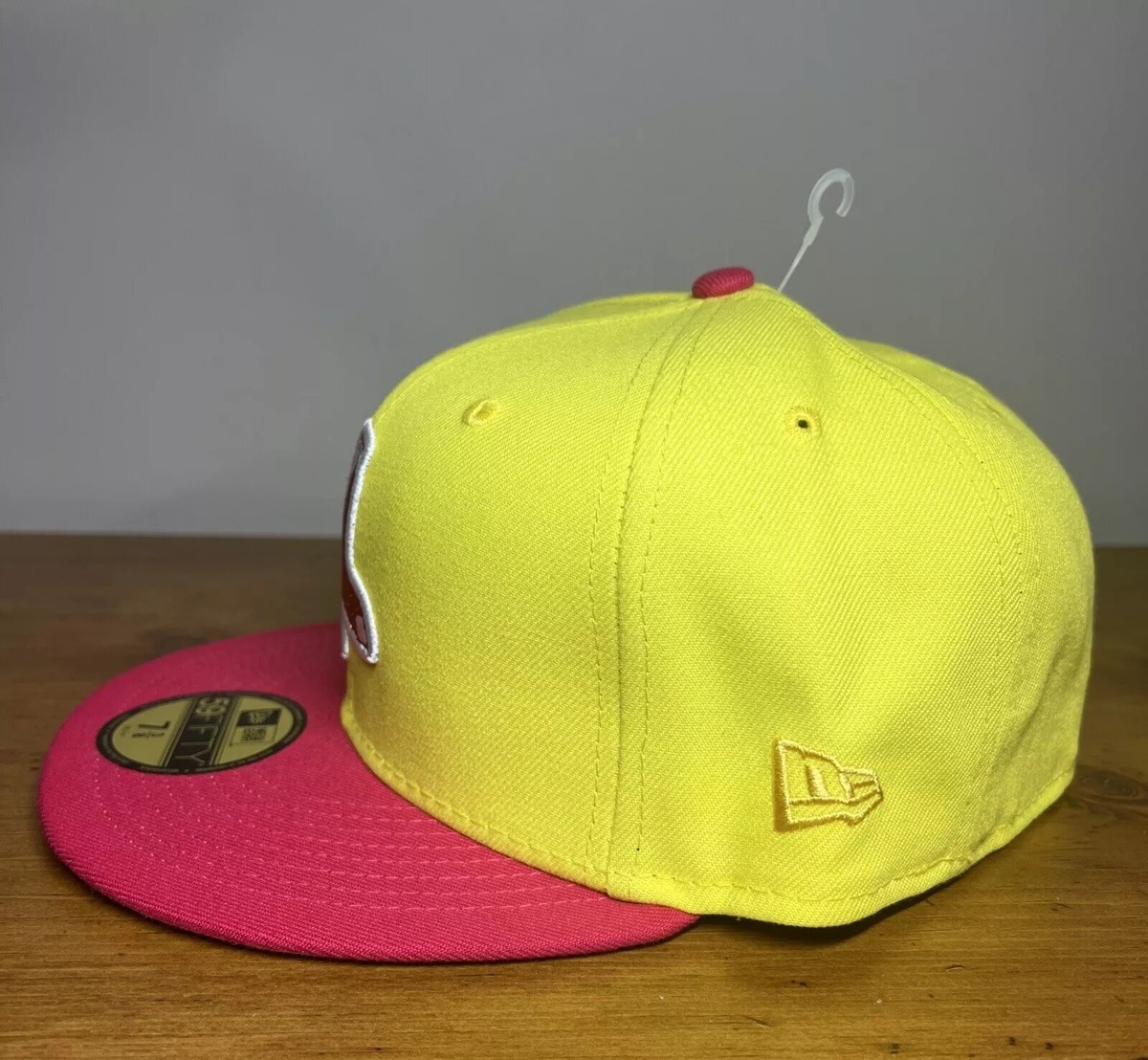 Boston Red Sox New Era 59Fifty Yellow Pink 1999 ASG Fitted