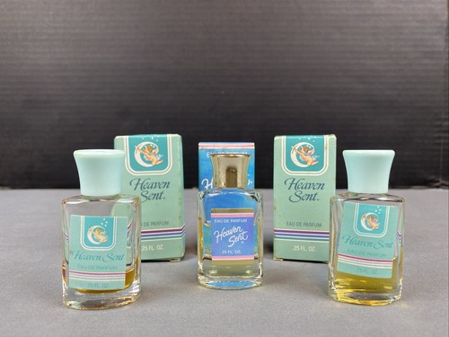 Lot 3 Heaven Sent Eau de Parfum Splash MEM .25 fl oz Travel Mini