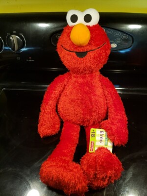 Sesame Street Large ELMO 22'' Plush Stuffed Animal Fisher-Price  2002 NWT