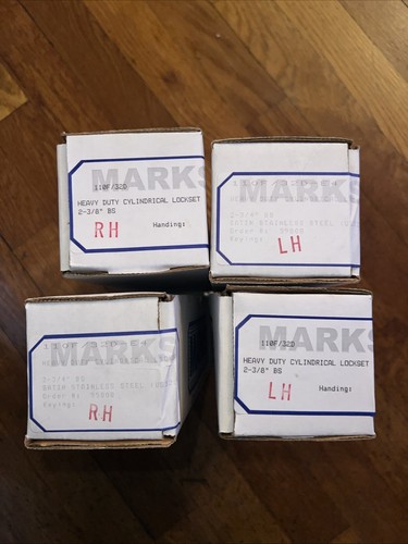 MARKS 110F 32D STOREROOM KNOB LOCK - Lot Of 4 Locks