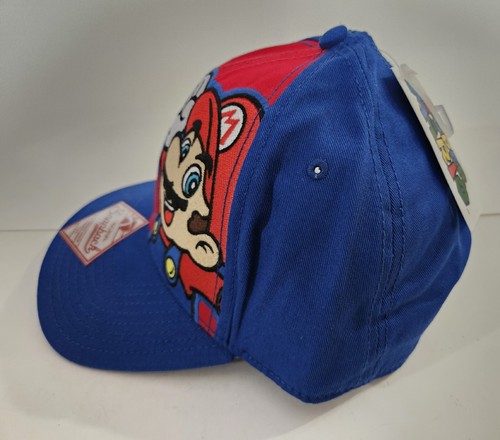 Super Mario Original Snap Back Hat Cap One Size Fits Most Nintendo New Bioworld - 第 4/12 張圖片
