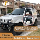 Injection Weather shields 2pcs Window Visors for Suzuki Jimny 3 Doors 1998-2017