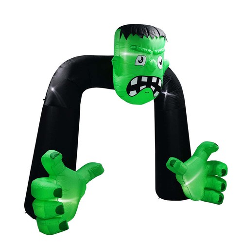 10 ft inflable led halloween frankenstein archway - Imagen 5 de 7